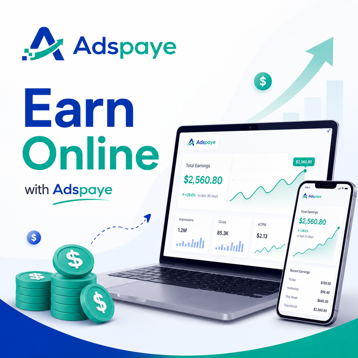 Earn money 💰  with your traffic
